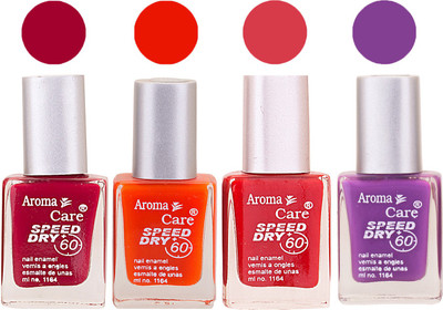 Aroma Care Maroon Nail Polish Combo 2506201694 Maroon, Orange, Red, Purple(Pack of 4)
Aroma Care Maroon Nail Polish Combo 2506201694 Maroon, Orange, Red, Purple(Pack of 4)