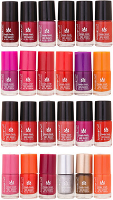 Aroma Care MAB Multicolor 2 in 1 Color Cap Nail Polish Sets in Wholesale Rate ( Set No. 70) Pink, Purple, Red, Red, Purple, Pink, Peach, Orange, Mauve, Silver, Golden, Orange(Pack of 24)
Aroma Care MAB Multicolor 2 in 1 Color Cap Nail Polish Sets in Wholesale Rate ( Set No. 70) Pink, Purple, Red, Red, Purple, Pink, Peach, Orange, Mauve, Silver, Golden, Orange(Pack of 24)