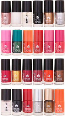 Aroma Care MAB Multicolor 2 in 1 Color Cap Nail Polish Sets in Wholesale Rate ( Set No. 148) Light Pink, Green, Orange, Red, Nude, Peach, Base Coat, Black, Red, Silver, Golden, Orange(Pack of 24)
Aroma Care MAB Multicolor 2 in 1 Color Cap Nail Polish Sets in Wholesale Rate ( Set No. 148) Light Pink, Green, Orange, Red, Nude, Peach, Base Coat, Black, Red, Silver, Golden, Orange(Pack of 24)