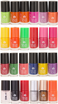 Aroma Care MAB Multicolor 2 in 1 Color Cap Nail Polish Sets in Wholesale Rate ( Set No. 135) Yellow, Orange, Neon Green, Red, Nude, Peach, Base Coat, Black, Red, Silver, Golden, Orange(Pack of 24)
Aroma Care MAB Multicolor 2 in 1 Color Cap Nail Polish Sets in Wholesale Rate ( Set No. 135) Yellow, Orange, Neon Green, Red, Nude, Peach, Base Coat, Black, Red, Silver, Golden, Orange(Pack of 24)
