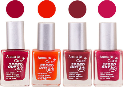 Aroma Care Maroon Nail Polish Combo 2506201620 Maroon, Orange, Maroon, Pink(Pack of 4)
Aroma Care Maroon Nail Polish Combo 2506201620 Maroon, Orange, Maroon, Pink(Pack of 4)