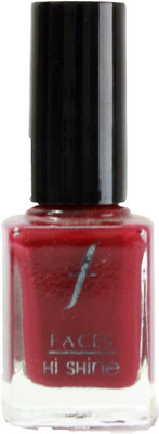 Faces Hi Shine Nail Enamel Golden Red Purple 18