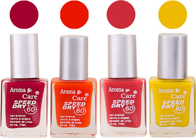 Aroma Care Maroon Nail Polish Combo 25062016106 Maroon, Orange, Red, Yellow(Pack of 4)
Aroma Care Maroon Nail Polish Combo 25062016106 Maroon, Orange, Red, Yellow(Pack of 4)