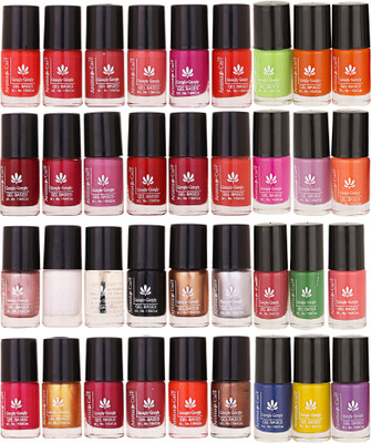 Aroma Care Wholesale Market Rate Nail Polish Color Lacquer Set of 36 Pcs (ACMAB33) Orange, Nude, Peach, Pink, Orange Red, Meroon, Magenta, Purple, Red, White, Top Coat(Pack of 36)
Aroma Care Wholesale Market Rate Nail Polish Color Lacquer Set of 36 Pcs (ACMAB33) Orange, Nude, Peach, Pink, Orange Red, Meroon, Magenta, Purple, Red, White, Top Coat(Pack of 36)