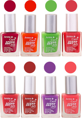 Aroma Care Orange Matte Nail Polish Combo 01072016179 Maroon, Orange, Golden, Maroon, Green, Magenta, Light Orange, Red, Peach, Purple, Pink, Blue, Yellow, Black, Base Coat, Nude(Pack of 8)
Aroma Care Orange Matte Nail Polish Combo 01072016179 Maroon, Orange, Golden, Maroon, Green, Magenta, Light Orange, Red, Peach, Purple, Pink, Blue, Yellow, Black, Base Coat, Nude(Pack of 8)