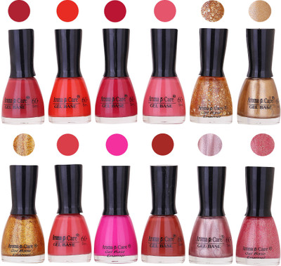 Aroma Care Wholesale Rate Nail Polish Combo Set of 12 Pcs ( Multicolor) 43 Coffee, Redish Orange, Maganta, Peach, Golden Jerry, Golden Glaiter, Golden Sparkle, Peach, Neon Pink, Brown, Pink Glaiter, Maganta Glaiter(Pack of 12)
Aroma Care Wholesale Rate Nail Polish Combo Set of 12 Pcs ( Multicolor) 43 Coffee, Redish Orange, Maganta, Peach, Golden Jerry, Golden Glaiter, Golden Sparkle, Peach, Neon Pink, Brown, Pink Glaiter, Maganta Glaiter(Pack of 12)