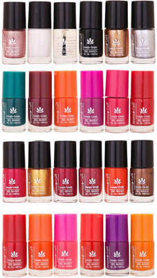 Aroma Care MAB Multicolor 2 in 1 Color Cap Nail Polish Sets in Wholesale Rate ( Set No. 8) Green, Brown, Orange, Pink, Purple, Red, Red, Orange, Pink, Red, Purple, Orange(Pack of 24)
Aroma Care MAB Multicolor 2 in 1 Color Cap Nail Polish Sets in Wholesale Rate ( Set No. 8) Green, Brown, Orange, Pink, Purple, Red, Red, Orange, Pink, Red, Purple, Orange(Pack of 24)