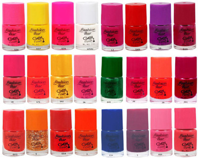 Fashion Bar Nail Polish Gel Based Big Combo Offer in Wholesale Rate Multicolor Pack Multicolor(Pack of 24)
Fashion Bar Nail Polish Gel Based Big Combo Offer in Wholesale Rate Multicolor Pack Multicolor(Pack of 24)