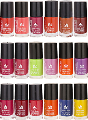 Aroma Care Pack Of 18 Gel Based Nail Paint (15) Orange, Pink, Magenta, Green, Brown, Purple, Blue, Yellow(Pack of 18)
Aroma Care Pack Of 18 Gel Based Nail Paint (15) Orange, Pink, Magenta, Green, Brown, Purple, Blue, Yellow(Pack of 18)