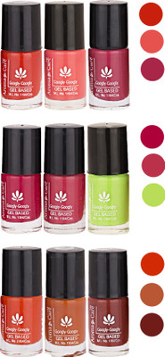Aroma Care Pack Of 9 Gel Based Nail Paint (4) Neon Orange, Neon Pink, Nude Magenta, Neon Green, Orange, Nude, Brown(Pack of 9)
Aroma Care Pack Of 9 Gel Based Nail Paint (4) Neon Orange, Neon Pink, Nude Magenta, Neon Green, Orange, Nude, Brown(Pack of 9)
