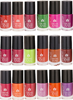 Aroma Care Pack Of 18 Gel Based Nail Paint (4) Orange, Pink, Magenta, Green, Brown, Purple, Blue, Yellow(Pack of 18)
Aroma Care Pack Of 18 Gel Based Nail Paint (4) Orange, Pink, Magenta, Green, Brown, Purple, Blue, Yellow(Pack of 18)