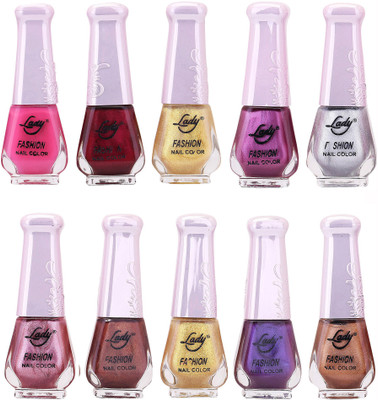 Lady Fashion Wholesale Price Trendy Nail Polish 0303201703 Multicolor,(Pack of 10)
Lady Fashion Wholesale Price Trendy Nail Polish 0303201703 Multicolor,(Pack of 10)