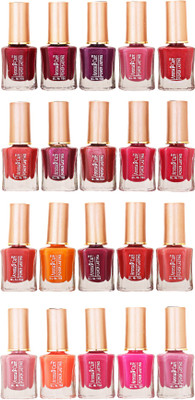 Aroma Care Wholesale Rate Nail Polish Set of 20 Pcs (Multicolor) 45 Maroon, Dark Maroon, Dark Purple, Purple, Light Purple, Peach, Mauve, Red(Pack of 20)
Aroma Care Wholesale Rate Nail Polish Set of 20 Pcs (Multicolor) 45 Maroon, Dark Maroon, Dark Purple, Purple, Light Purple, Peach, Mauve, Red(Pack of 20)