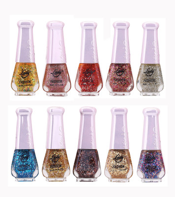 Lady Fashion Wholesale Price Trendy Nail Polish 0303201741 Multicolor,(Pack of 10)
Lady Fashion Wholesale Price Trendy Nail Polish 0303201741 Multicolor,(Pack of 10)