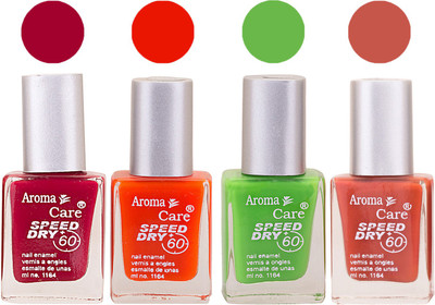 Aroma Care Maroon Nail Polish Combo 2506201635 Maroon, Orange, Green, Orange(Pack of 4)
Aroma Care Maroon Nail Polish Combo 2506201635 Maroon, Orange, Green, Orange(Pack of 4)
