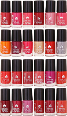 Aroma Care Nail Polish Set of 24 Pcs ( Multicolor Set No. 19) Brown, Magenta, Peach, Meroon, Pink, Nude, Orange, Wine, Skin, Red, Gray, Purple(Pack of 24)
Aroma Care Nail Polish Set of 24 Pcs ( Multicolor Set No. 19) Brown, Magenta, Peach, Meroon, Pink, Nude, Orange, Wine, Skin, Red, Gray, Purple(Pack of 24)