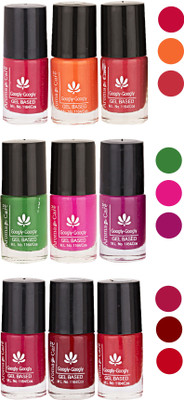 Aroma Care Pack Of 9 Gel Based Nail Paint (37) Nude Magenta, Nude Ornge, Nude, Green, Pink, Neon Magenta, Nude, Brown, Nude Orange(Pack of 9)
Aroma Care Pack Of 9 Gel Based Nail Paint (37) Nude Magenta, Nude Ornge, Nude, Green, Pink, Neon Magenta, Nude, Brown, Nude Orange(Pack of 9)