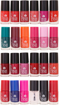 Aroma Care MAB Multicolor 2 in 1 Color Cap Nail Polish Sets in Wholesale Rate ( Set No. 42) Green, Brown, Orange, Pink, Peach, Pink, Yellow, Blue, Magenta, Base Coat, Black, Red(Pack of 24)
Aroma Care MAB Multicolor 2 in 1 Color Cap Nail Polish Sets in Wholesale Rate ( Set No. 42) Green, Brown, Orange, Pink, Peach, Pink, Yellow, Blue, Magenta, Base Coat, Black, Red(Pack of 24)