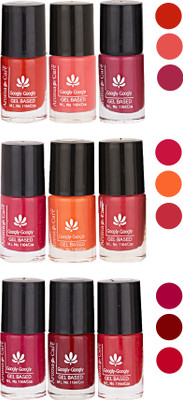 Aroma Care Pack Of 9 Gel Based Nail Paint (8) Neon Orange, Neon Pink, Nude Magenta, Neon Magenta, Nude, Brown, Nude Orange(Pack of 9)
Aroma Care Pack Of 9 Gel Based Nail Paint (8) Neon Orange, Neon Pink, Nude Magenta, Neon Magenta, Nude, Brown, Nude Orange(Pack of 9)