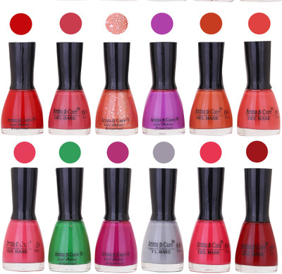 Aroma Care Wholesale Rate Nail Polish Combo Set of 12 Pcs ( Multicolor) 27 Red, Light Pink, Jerry Pink, Purple, Light Nude, Nude, Pink, Green, Purple, Gray, Maganta, Reddish Maroon(Pack of 12)
Aroma Care Wholesale Rate Nail Polish Combo Set of 12 Pcs ( Multicolor) 27 Red, Light Pink, Jerry Pink, Purple, Light Nude, Nude, Pink, Green, Purple, Gray, Maganta, Reddish Maroon(Pack of 12)