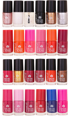 Aroma Care MAB Multicolor 2 in 1 Color Cap Nail Polish Sets in Wholesale Rate ( Set No. 92) Multicolor,(Pack of 24)
Aroma Care MAB Multicolor 2 in 1 Color Cap Nail Polish Sets in Wholesale Rate ( Set No. 92) Multicolor,(Pack of 24)
