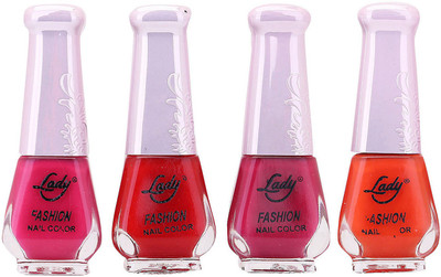 Lady Fashion Limited Edition MULTICOLOR Nail Polish Set 0201201751 Multicolor,(Pack of 4)
Lady Fashion Limited Edition MULTICOLOR Nail Polish Set 0201201751 Multicolor,(Pack of 4)