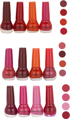 Aroma Care Bonsai Colour Cap Nail Polish Combo (ST-01-05-08) Multicolor,(Pack of 12)
Aroma Care Bonsai Colour Cap Nail Polish Combo (ST-01-05-08) Multicolor,(Pack of 12)