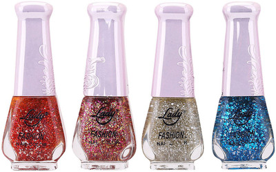 Lady Fashion Limited Edition MULTICOLOR Nail Polish Set 0201201718 Multicolor,(Pack of 4)
Lady Fashion Limited Edition MULTICOLOR Nail Polish Set 0201201718 Multicolor,(Pack of 4)