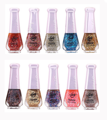 Lady Fashion Wholesale Price Trendy Nail Polish 0303201718 Multicolor,(Pack of 10)
Lady Fashion Wholesale Price Trendy Nail Polish 0303201718 Multicolor,(Pack of 10)