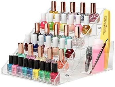 MyGift Bottle Pro Clear Acrylic Rack Tabletop Riser Display Stand W/ Filer Brushes Holder Cup Clear
MyGift Bottle Pro Clear Acrylic Rack Tabletop Riser Display Stand W/ Filer Brushes Holder Cup Clear