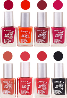 Aroma Care Orange Matte Nail Polish Combo 01072016115 Maroon, Orange, Golden, Maroon, Green, Magenta, Light Orange, Red, Peach, Purple, Pink, Blue, Yellow, Black, Base Coat, Nude(Pack of 8)
Aroma Care Orange Matte Nail Polish Combo 01072016115 Maroon, Orange, Golden, Maroon, Green, Magenta, Light Orange, Red, Peach, Purple, Pink, Blue, Yellow, Black, Base Coat, Nude(Pack of 8)