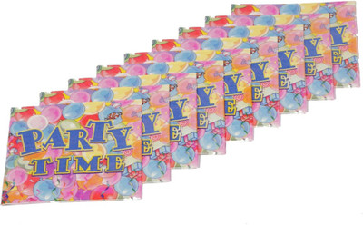 Funcart Party Time Multicolor Napkins(9 Sheets)