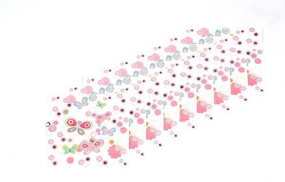 Funcart Flying Butterfly Pink Napkins(9 Sheets)