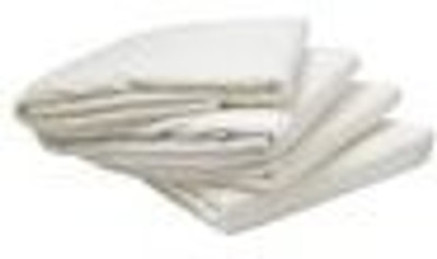 First Smiles Cotton Nappy, White