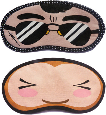Jonty BlackSpecs-WinkEye Cartoon Travel Sleeping Eye Cover Blindfold (Pack of 2) Eye Shade(Multicolor)
Jonty BlackSpecs-WinkEye Cartoon Travel Sleeping Eye Cover Blindfold (Pack of 2) Eye Shade(Multicolor)