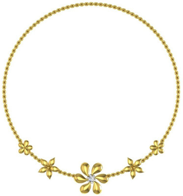 Avsar NECKLACE2YB Yellow Gold Precious Necklace(14kt)