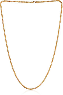 Jisha French Rope Yellow Gold Precious Chain(22kt)