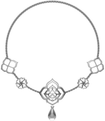 Avsar NECKLACE15WB Yellow Gold Precious Necklace(14kt)