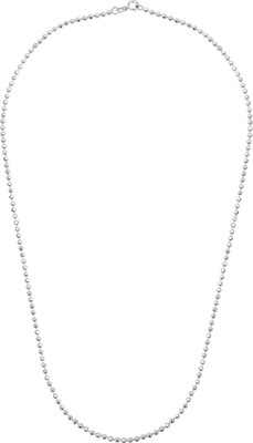 Jewel99 Alaric Sterling Silver Plated Sterling Silver Chain