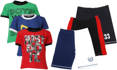 Gkidz Boys Casual T-shirt, Multicolor