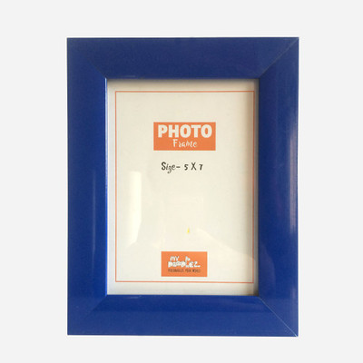 Mydoodlez Wood Photo Frame(Dark Blue, 1 Photos)