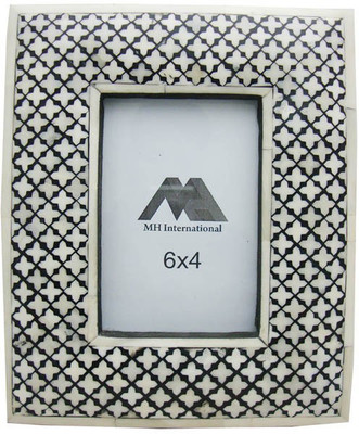 MH MDF Photo Frame(White, 1 Photos)