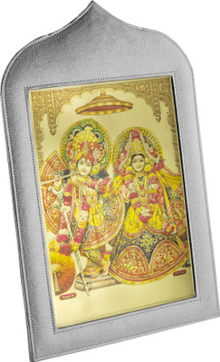 Eco-Leatherette MDF Photo Frame(Silver, 1 Photos)