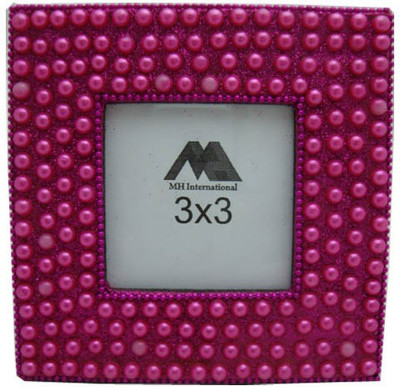 MH MDF Photo Frame(Pink, 1 Photos)