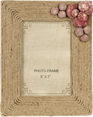 The Decor Mart Wood Photo Frame(Brown, 1 Photos)