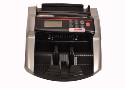 Sunmax SC 340 Talky LCD Display with Fake Note Detectors Note Counting Machine(Counting Speed - 1000 notes/min)
Sunmax SC 340 Talky LCD Display with Fake Note Detectors Note Counting Machine(Counting Speed - 1000 notes/min)