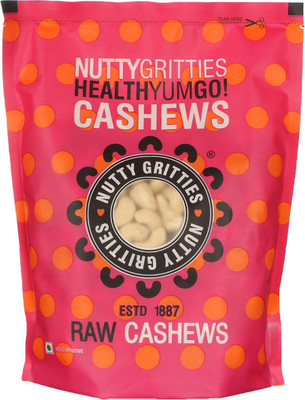 Nutty Gritties Premium Cashews(500 g, Pouch)