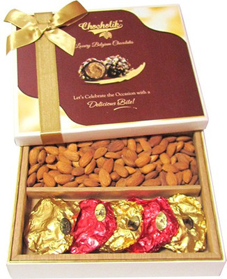 Chocholik Tempting Rocks Chocolates, Almonds(425 g, Box)