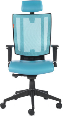 Bluebell Promax Fabric Office Arm Chair(Blue)
