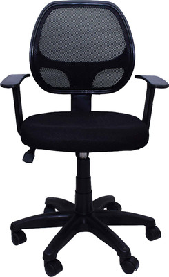 Regentseating Fabric Office Arm Chair(Black)
